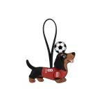 JW PEI World Cup Dachshund Soccer Jersey Bag Charm in Red JW PEI World Cup Dachshund Soccer Jersey Bag Charm in Red | Bag Charms | Luxury Shoes