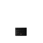 JW PEI Woven Texture Card Holder in Black | Wallets & Purses | Luxury Shoes 