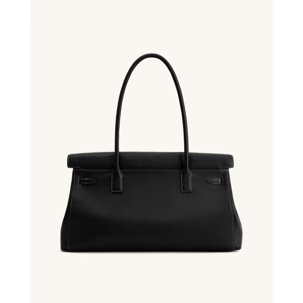 JW PEI Yara Large Shoulder Bag in Black | Shoulder & Crossbody Bags | Luxury Shoes 