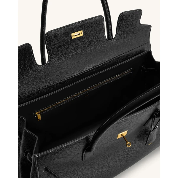 JW PEI Yara Large Shoulder Bag in Black | Shoulder & Crossbody Bags | Luxury Shoes 