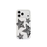 JW PEI Zebra Star Pearl Phone Case in White | Phone Cases | Luxury Shoes 