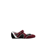 JW PEI Zoe Mary Jane Flats in Burgundy Black | Flats | Luxury Shoes 