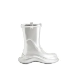 JW PEI Zoie Metallic Rain Boot in Silver | Boots | Luxury Shoes 
