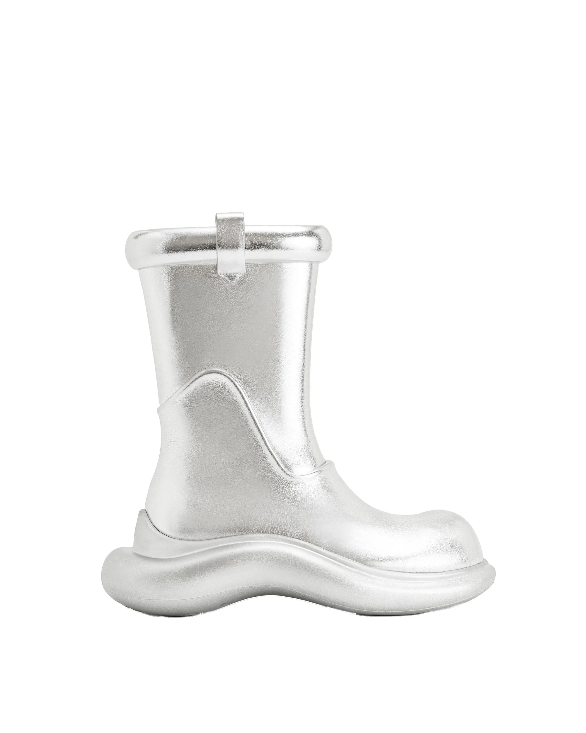 JW PEI Zoie Metallic Rain Boot in Silver JW PEI Zoie Metallic Rain Boot in Silver | Boots | Luxury Shoes