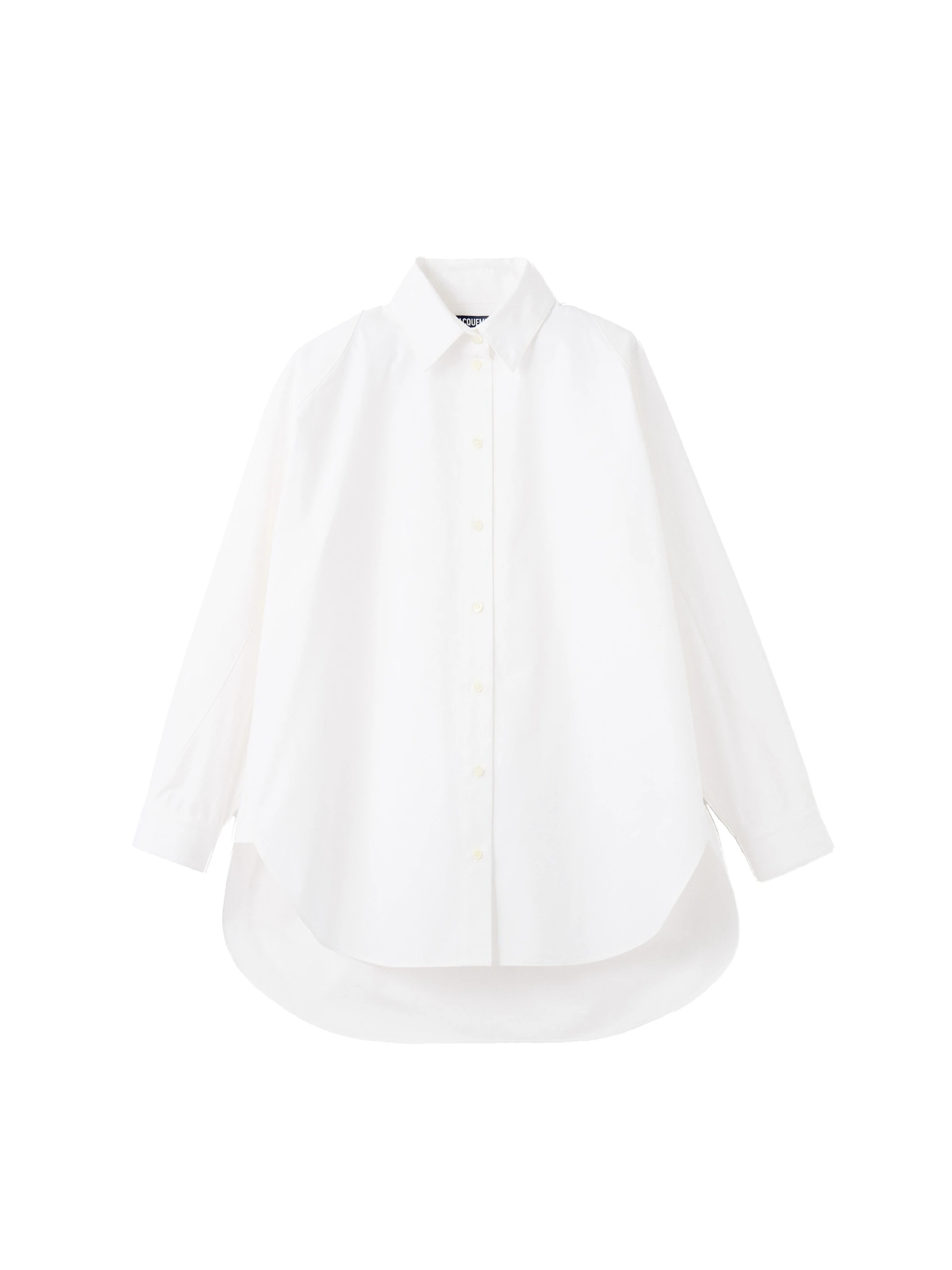 Jacquemus-The-Amelo-Shirt-in-White-coveti-white Jacquemus Amelo Shirt top