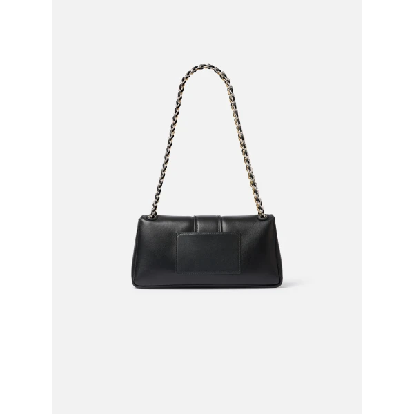 black shoulder bag