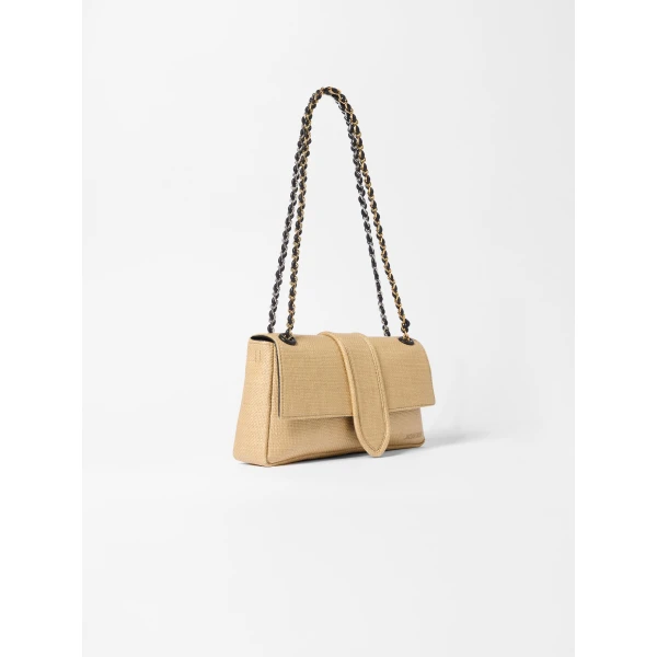natural Jacquemus shoulder bag