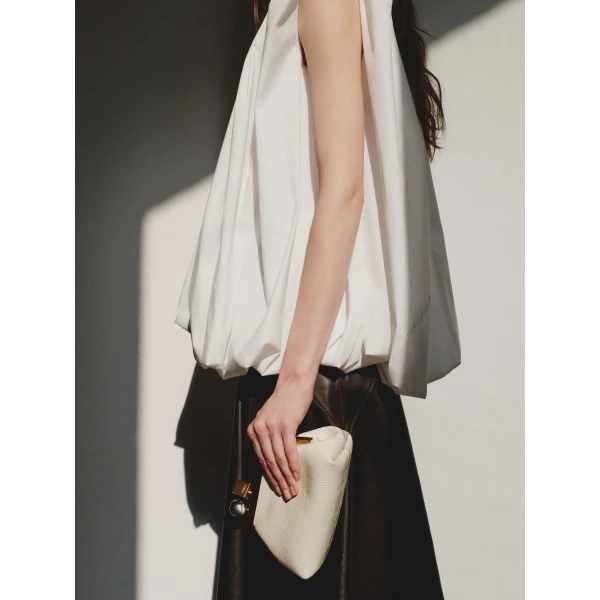 light ivory Jacquemus shoulder bag