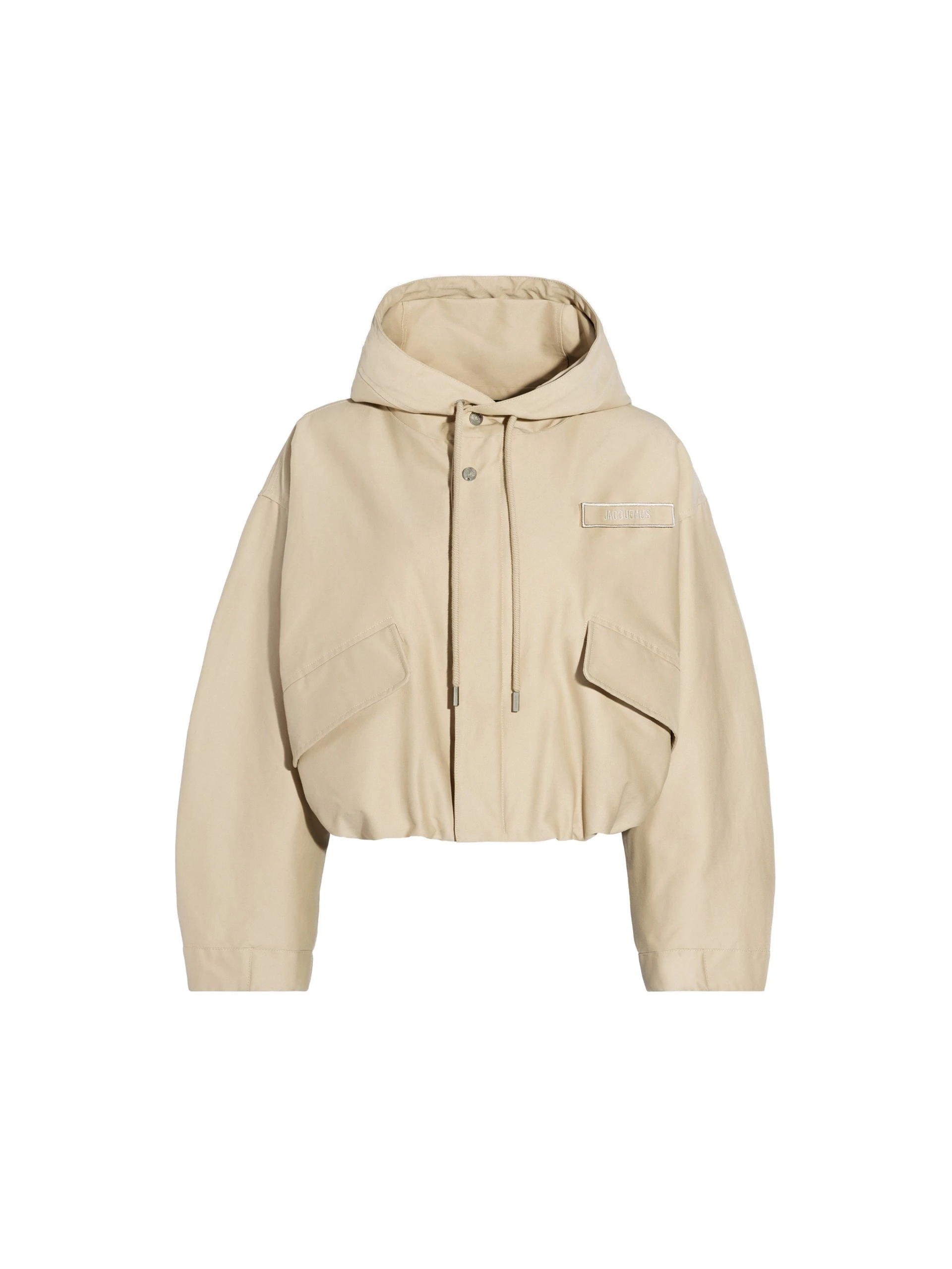 Jacquemus-The-Caraco-Cropped-Parka-in-Beige-coveti-white Jacquemus Caraco Cropped Parka jacket