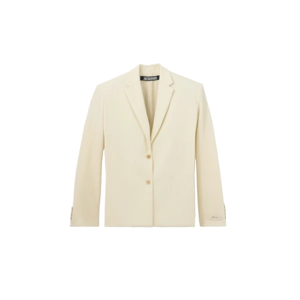 The Carree Jacket in Off-White