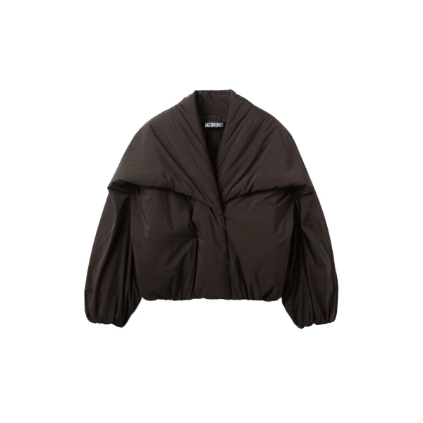 The Chale Bomber Jacket in Dark Brown