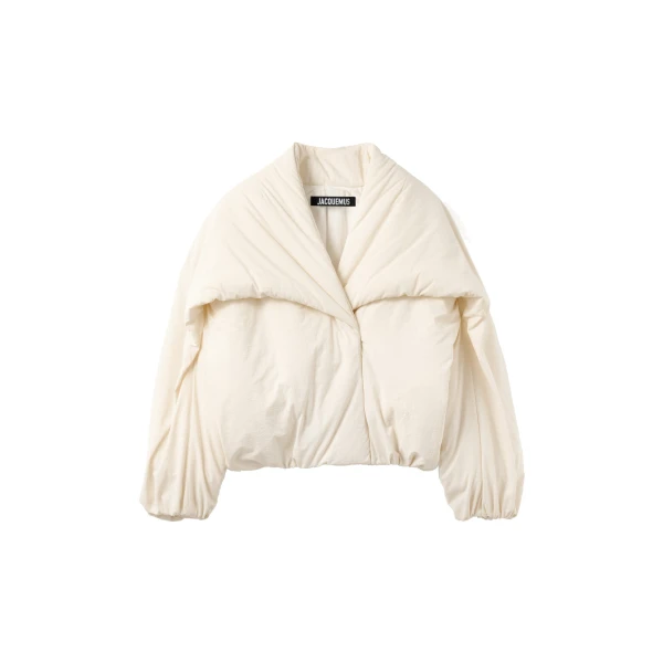 The Chale Bomber Jacket in White