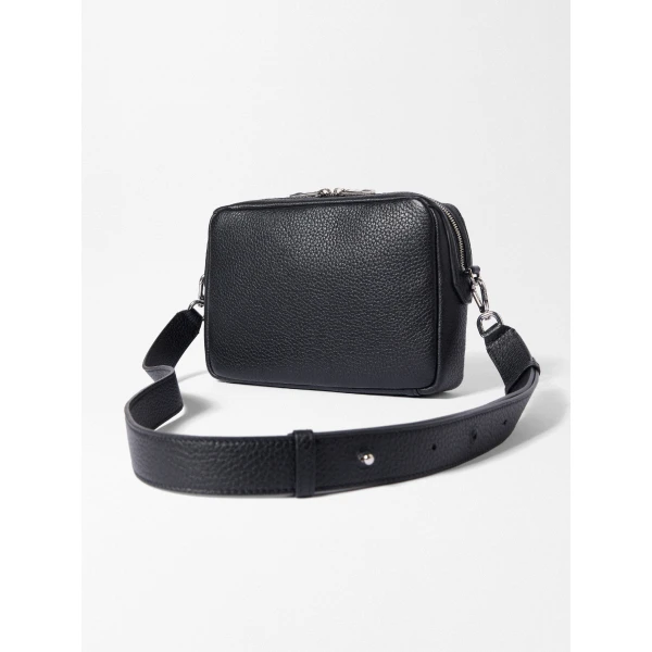 black Jacquemus shoulder bag