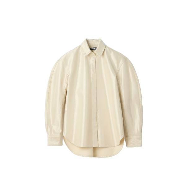 Jacquemus De-Nimes Citta Denim Shirt top