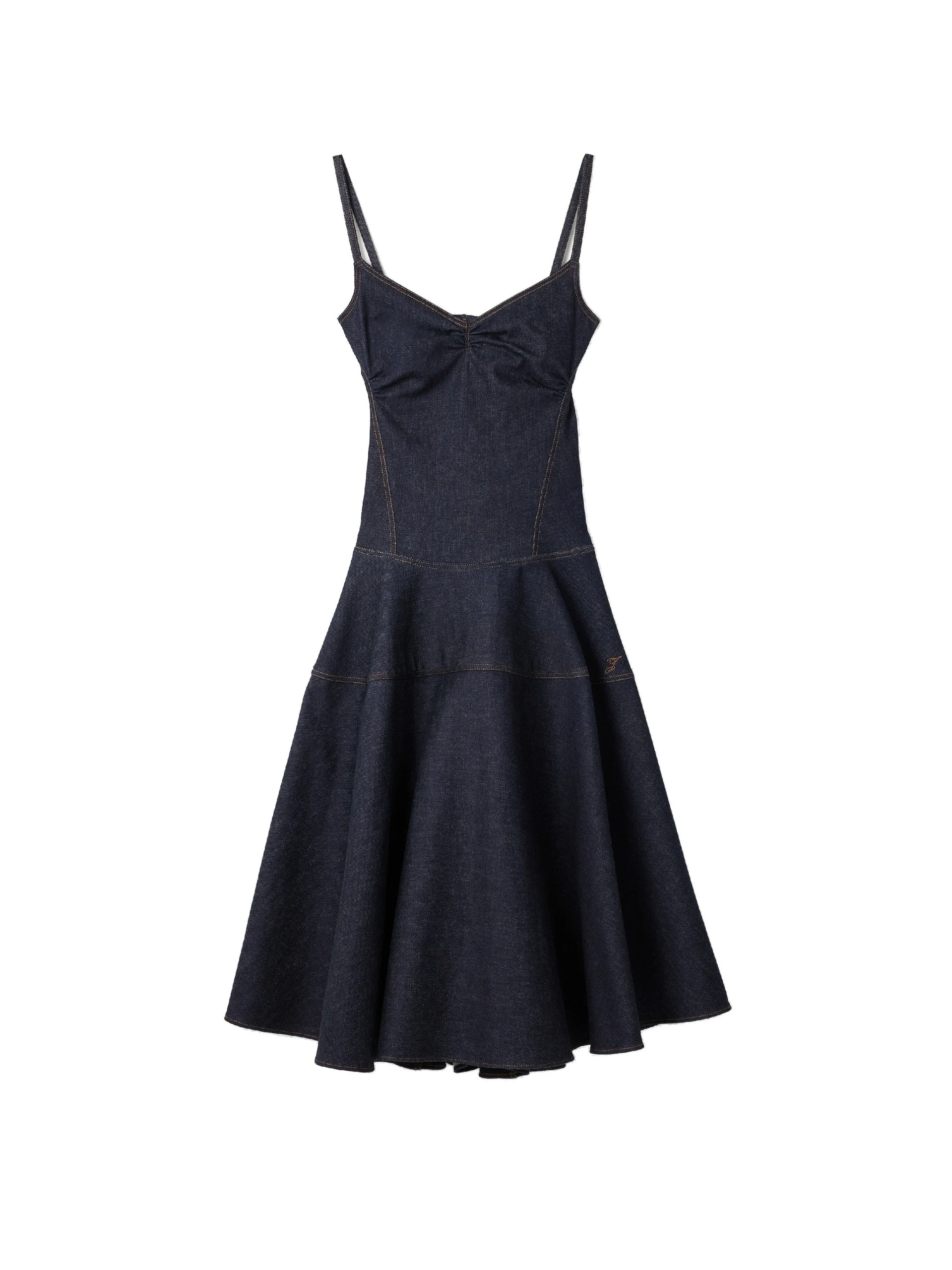 Jacquemus-The-De-Nimes-Pina-Dress-in-Dark-Navy-coveti-white Jacquemus De-Nimes Pina Dress