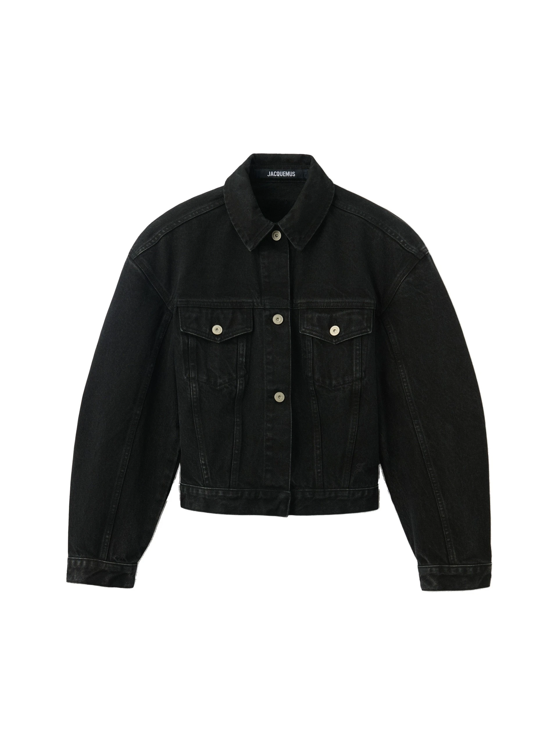Jacquemus-The-Denim-De-Nimes-Jacket-in-Black-coveti-white Jacquemus Denim De-Nimes Jacket