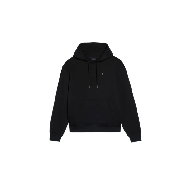 The Embroidered Sweatshirt in Black