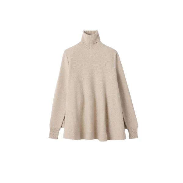 The Fiocco Turtleneck in Beige