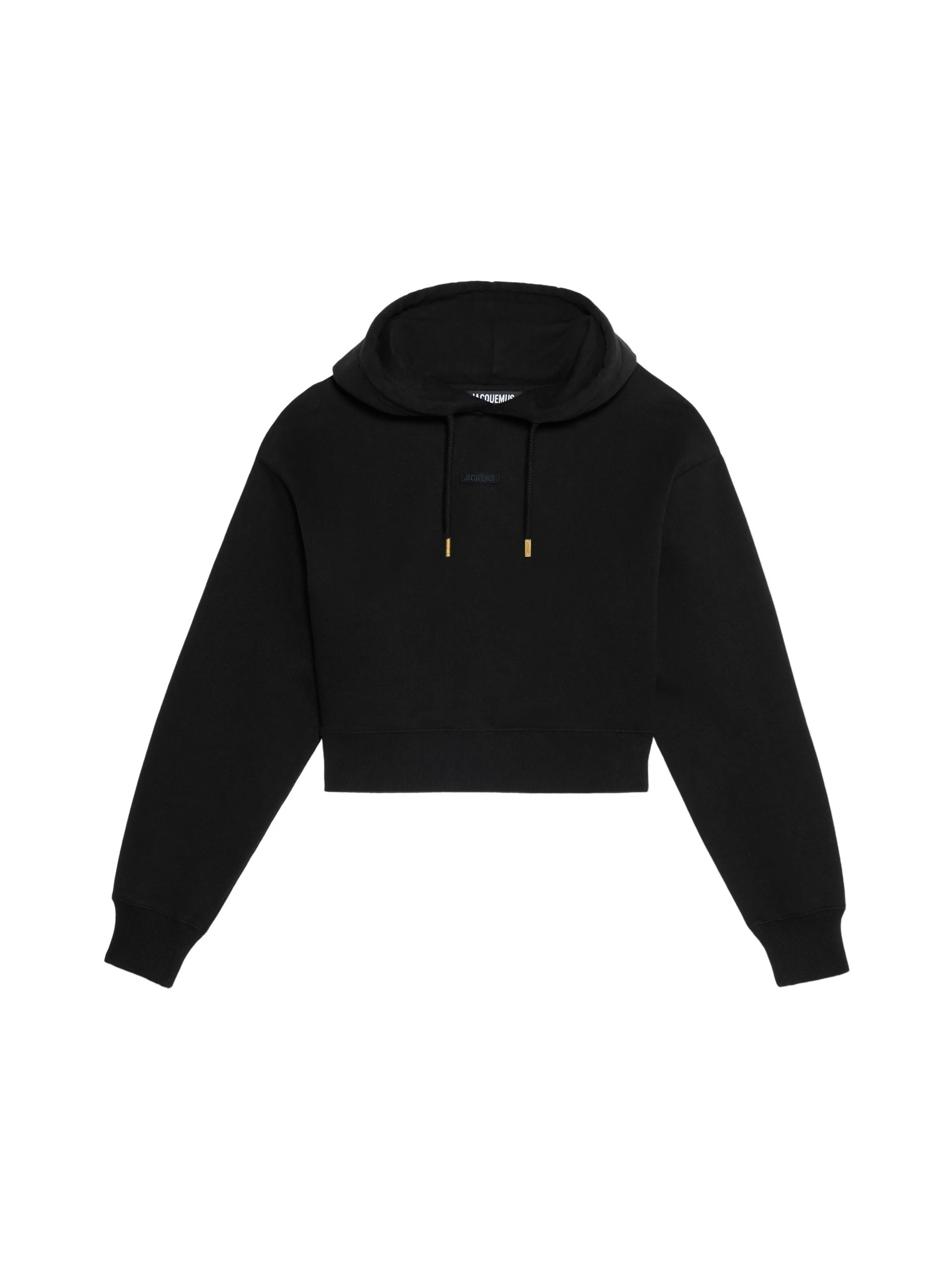 Jacquemus-The-Gros-Grain-Hoodie-in-Black-coveti-white-1 Jacquemus Gros Grain Hoodie
