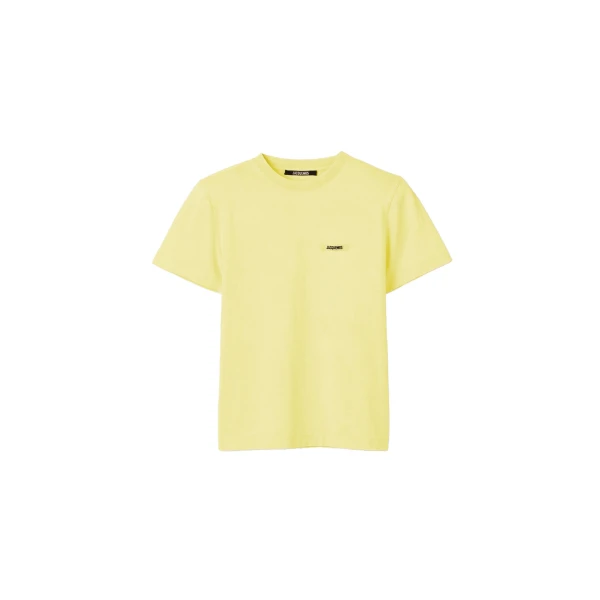 The Gros Grain Short-Sleeve T-Shirt in Pale Yellow