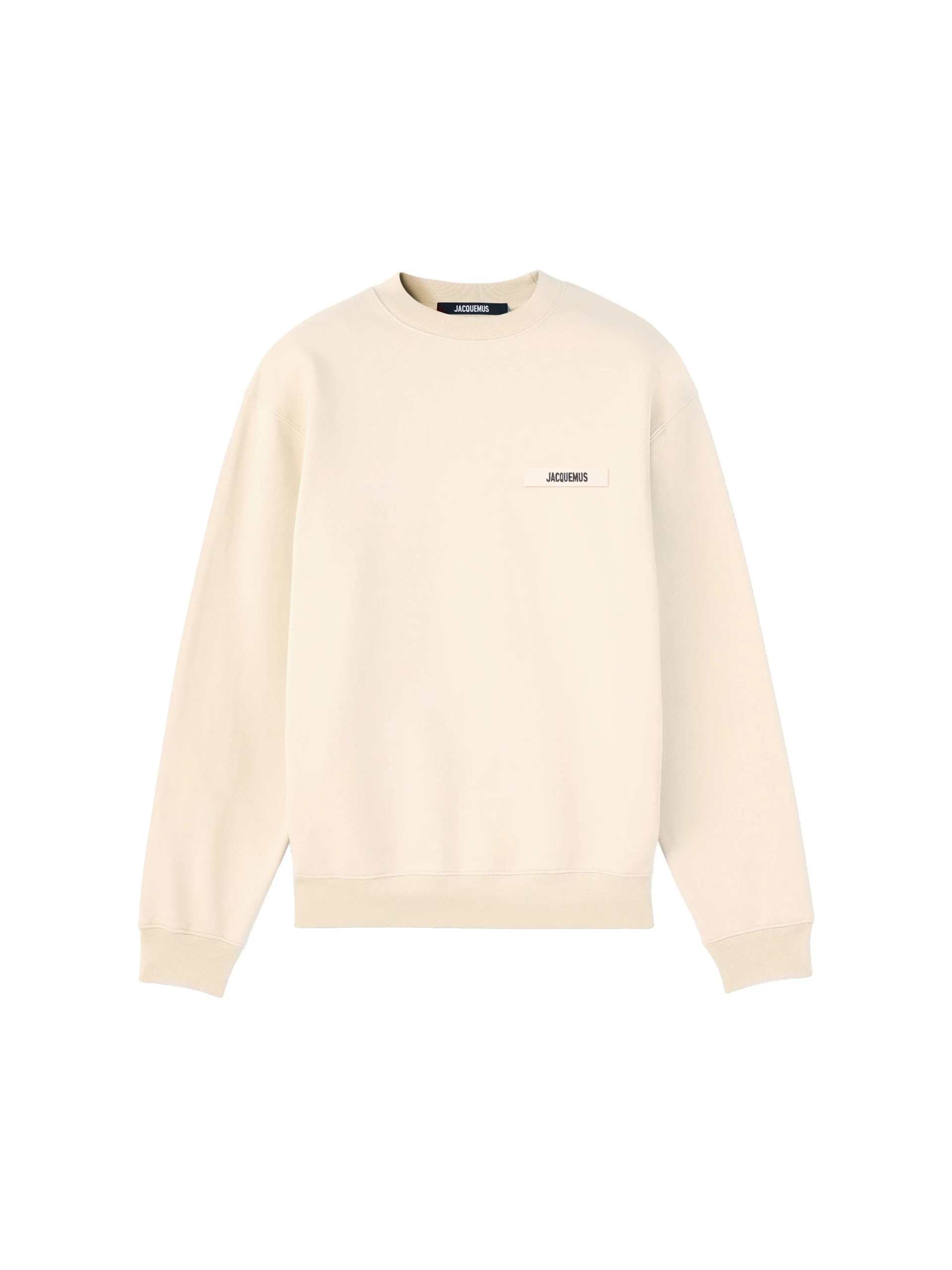 Jacquemus-The-Gros-Grain-Sweatshirt-in-Beige-coveti-white Jacquemus Gros Grain Sweatshirt top