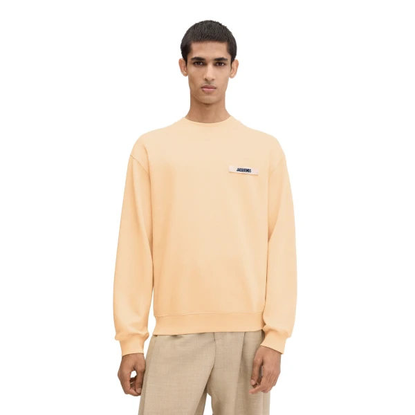 The Gros Grain Sweatshirt in Light Beige