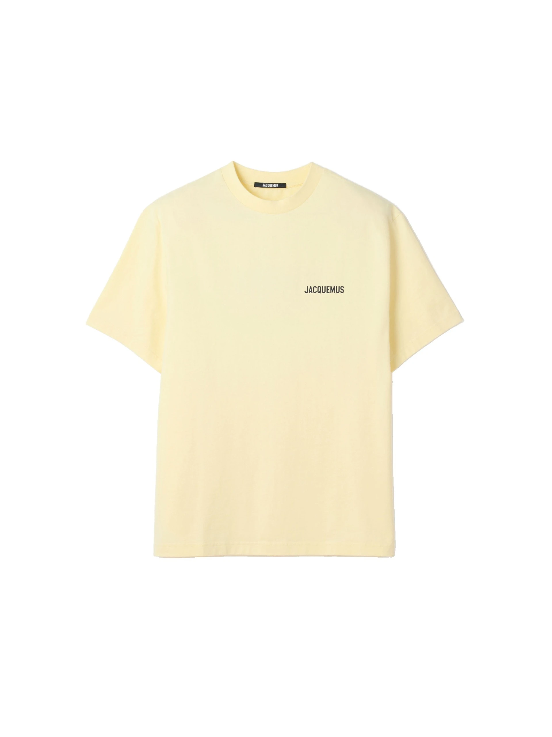 Jacquemus-The-Ibiza-Address-Short-Sleeve-T-Shirt-in-Navy-Ibiza-Yellow-coveti-white Jacquemus Ibiza Address Short-Sleeve T-Shirt top