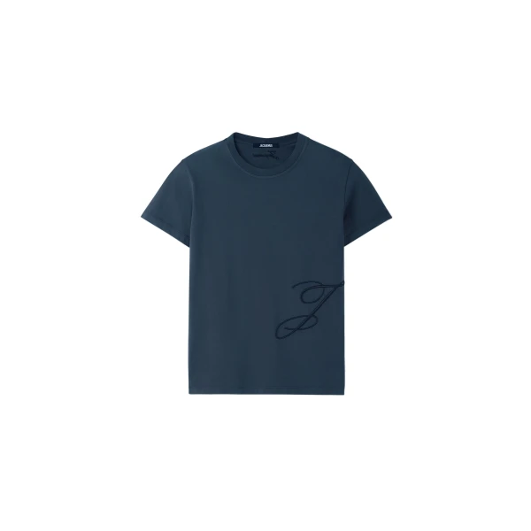 The J T-Shirt in Dark Navy
