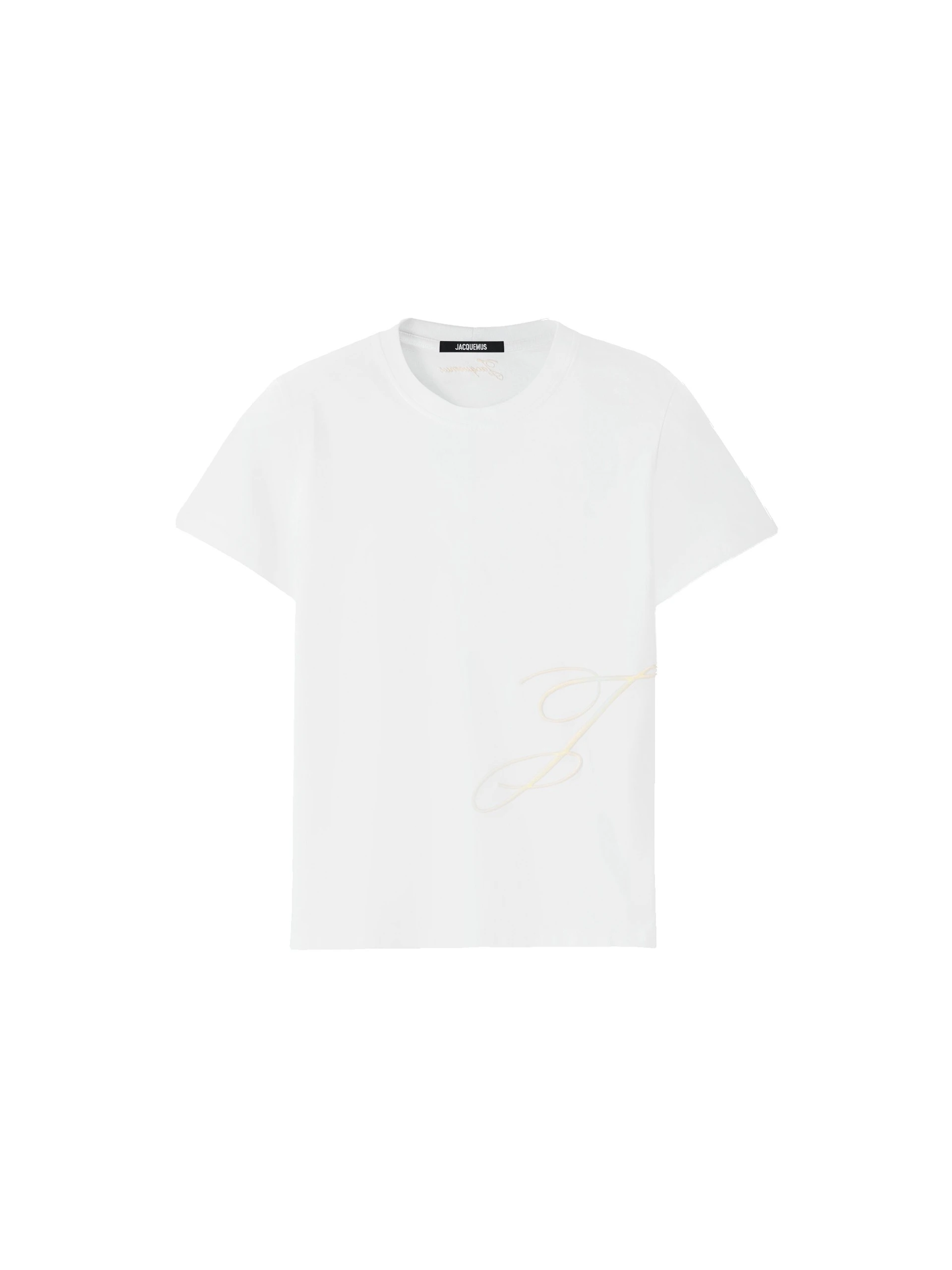 Jacquemus-The-J-T-Shirt-in-White-coveti-white Jacquemus J T-Shirt top