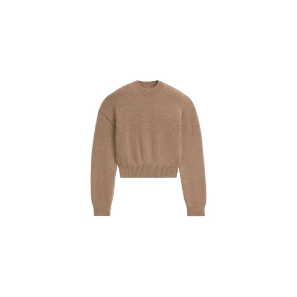 The Jacquemus Knit in Light Brown