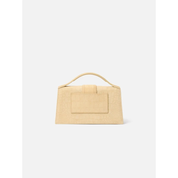 beige shoulder bag