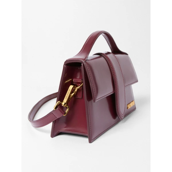 burgundy Jacquemus shoulder bag