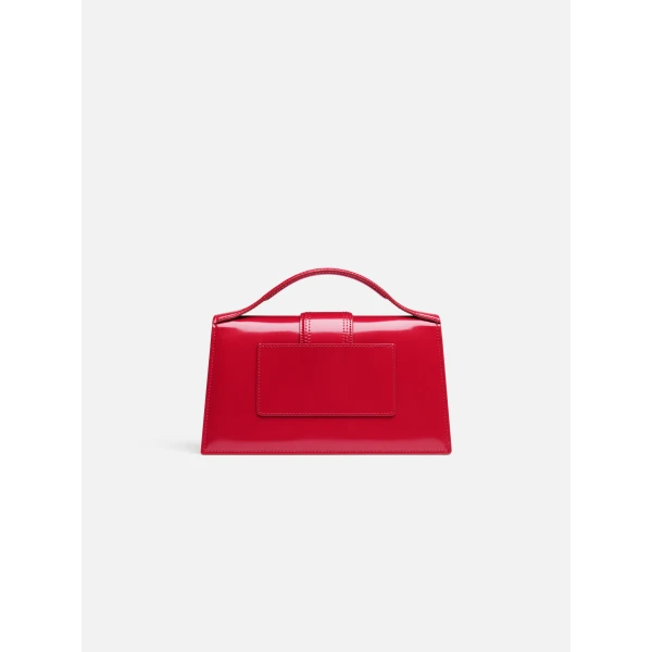 red shoulder bag
