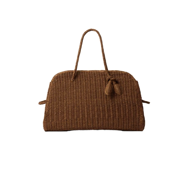 Jacquemus Large Raffia Turismo Bag