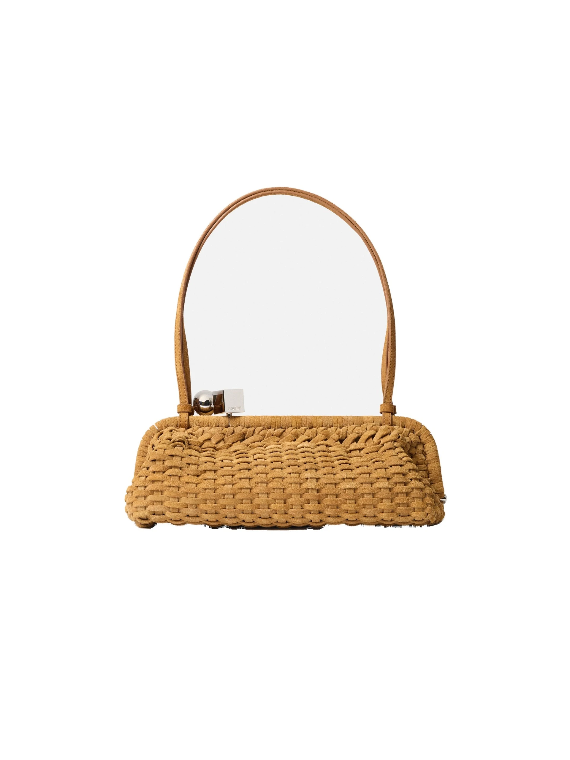 Jacquemus-The-Large-Salon-Clutch-in-Camel-coveti-white Jacquemus Large Salon Clutch