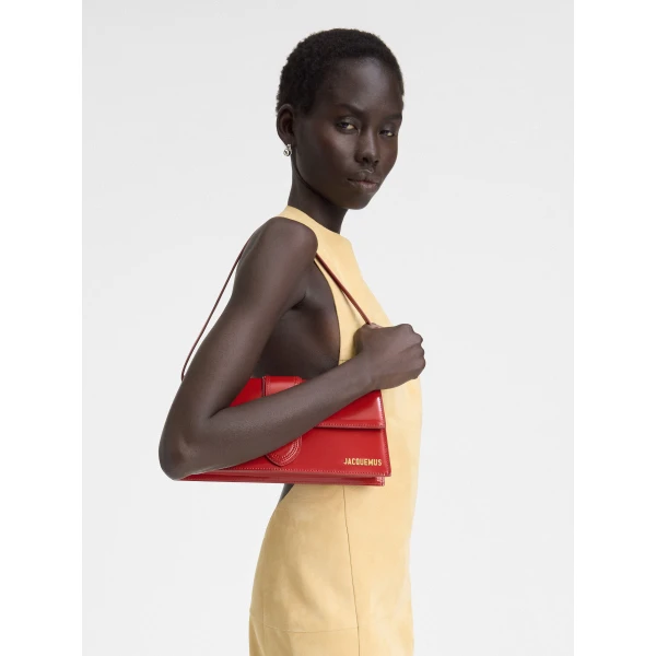 calf leather shoulder bag