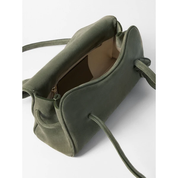 calf leather shoulder bag