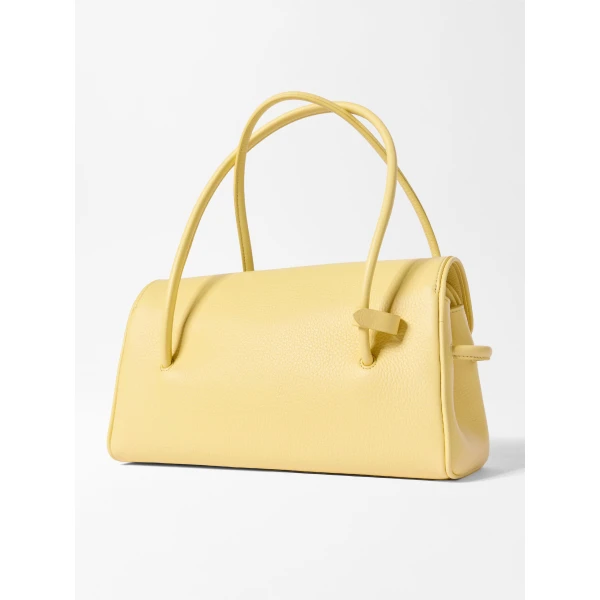 calf leather shoulder bag