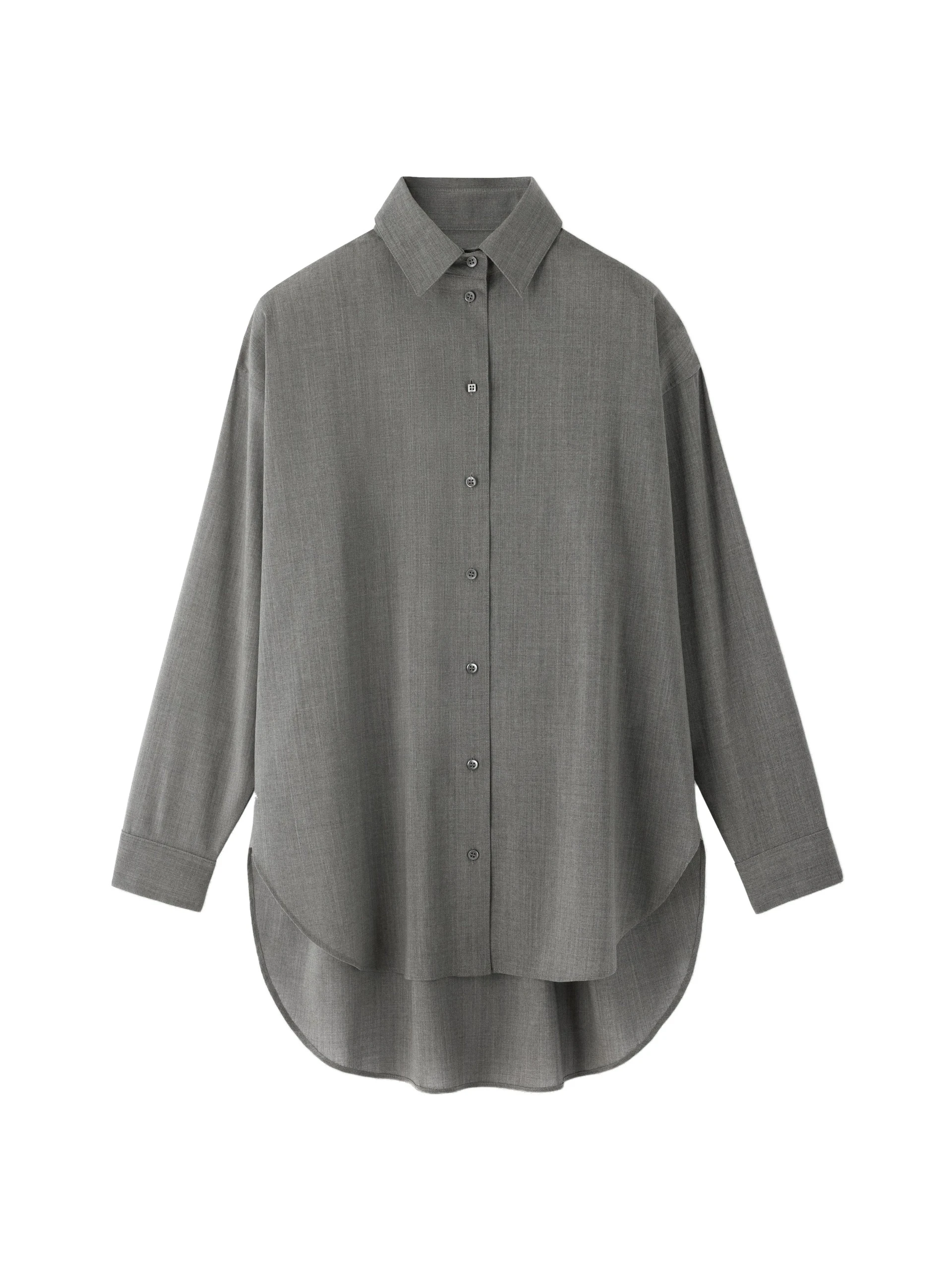 Jacquemus-The-Man-s-Shirt-in-Grey-coveti-white Jacquemus Man's Shirt top