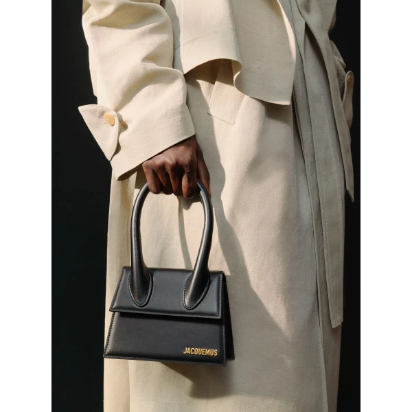 black Jacquemus mini bag
