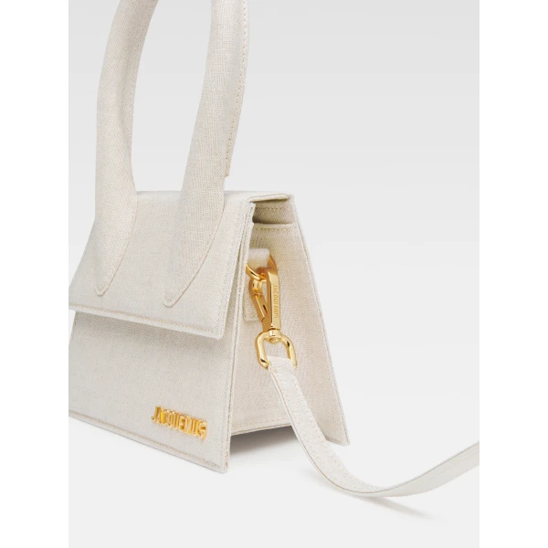 beige mini bag