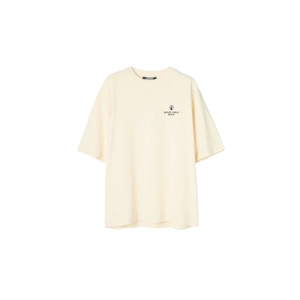 The Monaco T-Shirt in Black Print Monte Carlo