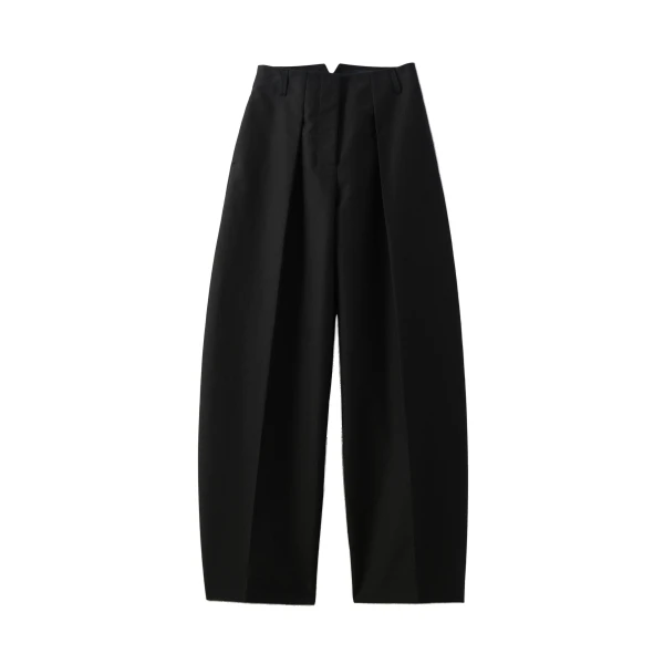 The Ovalo Cotton Pants in Black