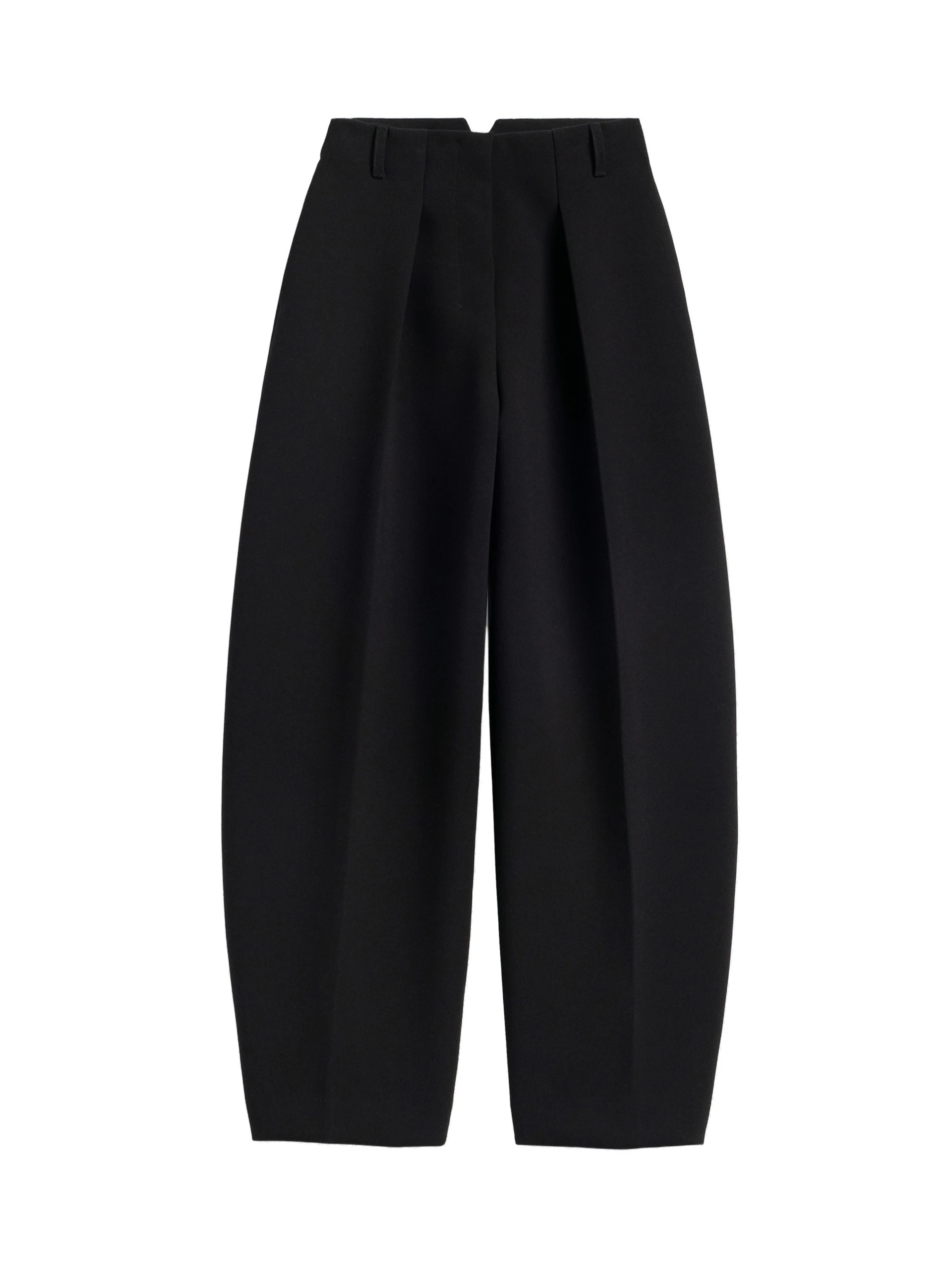 Jacquemus-The-Ovalo-Pants-in-Black-coveti-white Jacquemus Ovalo Pants trousers