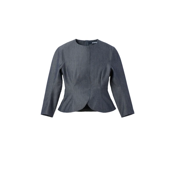 The Palmier Jacket in Dark Grey