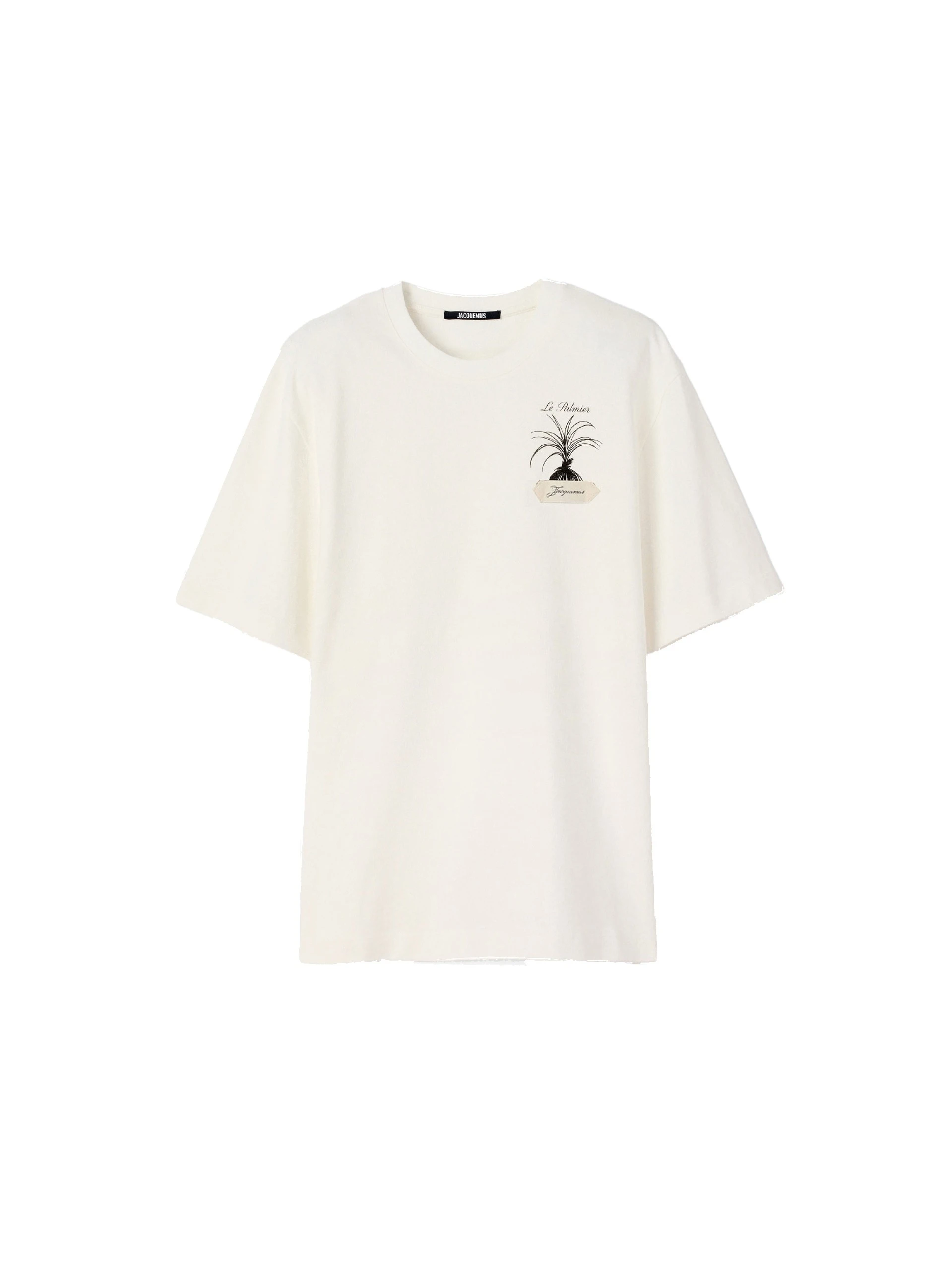 Jacquemus-The-Palmier-T-Shirt-in-Palmier-Print-and-Calisson-coveti-white Jacquemus Palmier T-Shirt top