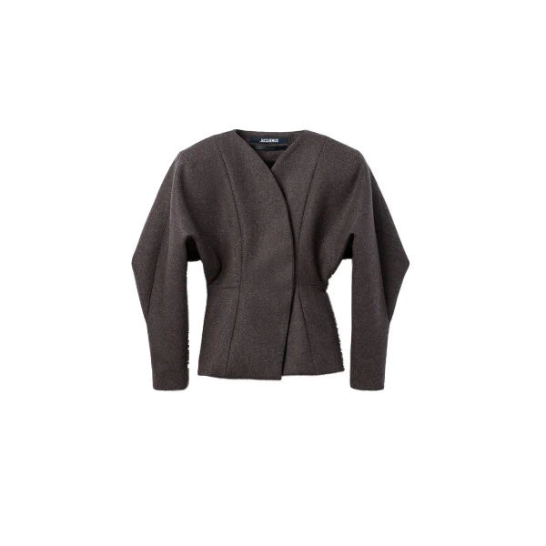 The Paloma Jacket in Dark Brown