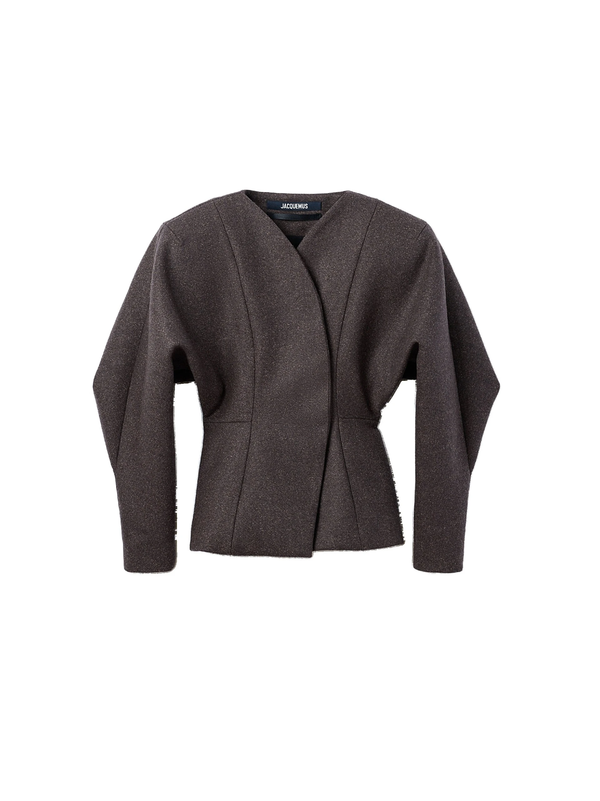 Jacquemus-The-Paloma-Jacket-in-Dark-Brown-coveti-white Jacquemus Paloma Jacket