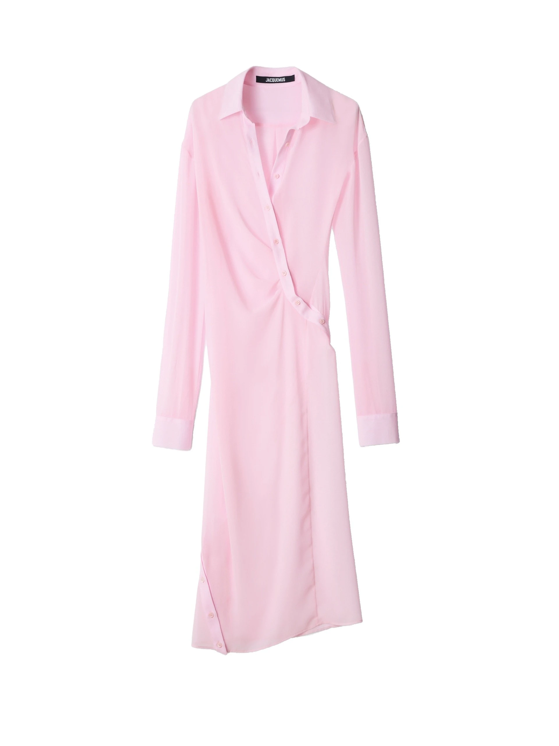 Jacquemus-The-Pareo-Dress-in-Light-Pink-coveti-white Jacquemus Pareo Dress
