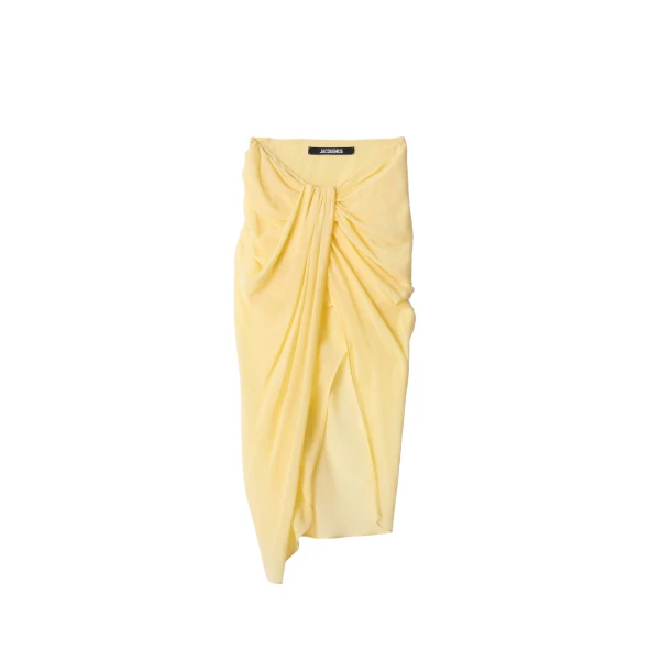 The Pareo Skirt in Light Yellow